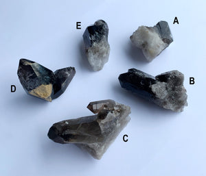 Smoky Quartz Cluster