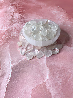High Quality Moon Quartz Tumbled Stone Chips