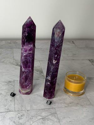 Purple Fluorite Tower