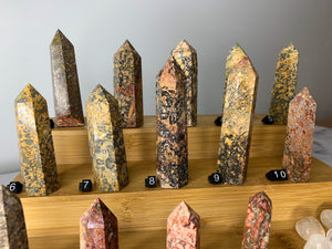 Leopard Skin Jasper Tower