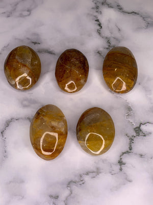 Golden Healer Palm Stone