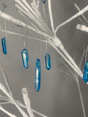 Aura Quartz Mixed Christmas Decorations