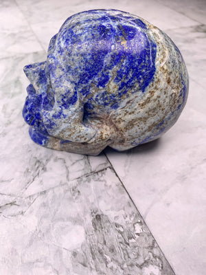 Lapis Lazuli Skull