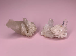 Small Pink Himalayan Quartz Cluster