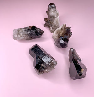 Smoky Quartz Cluster