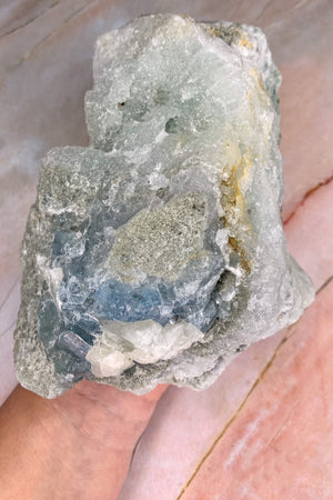 Huge Blue Calcite Specimen