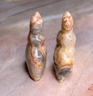 Crazy Lace Agate Dinosaur