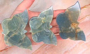 Natural Blue Onyx Butterfly