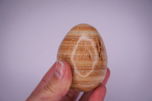 Aragonite Stone Egg