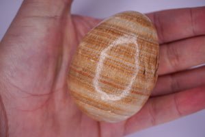 Aragonite Stone Egg