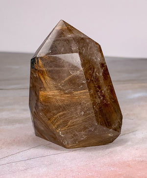 Natural Golden Rutilated Quartz, Golden Rutilated Quartz Freeform, Golden Rutilated Crystal, Gold Rutile Quartz Crystal Freeform Polished