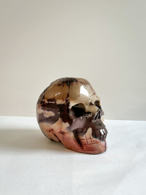 XL Mookaite Skull | Stability & Earth Energy | Statement Crystal