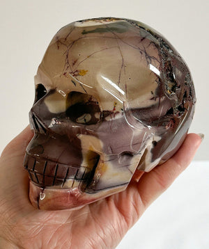 XL Mookaite Skull | Stability & Earth Energy | Statement Crystal