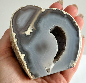 Agate Geode Natural Basecut, Agate Freeform Basecut, Mined Crystals, High Quality Agate