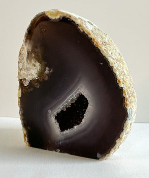 Agate Geode Freeform Basecut Natural Agate