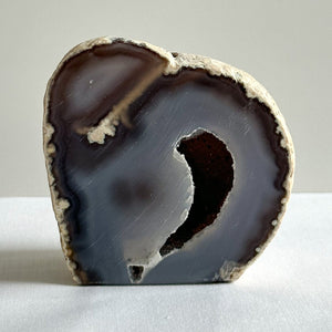 Agate Geode Natural Basecut, Agate Freeform Basecut, Mined Crystals, High Quality Agate