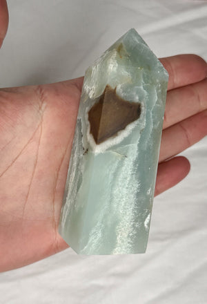 Sky Blue Opal Generator Tower