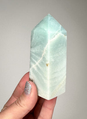 Sky Blue Opal Stone Generator Tower