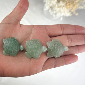 Intuitively Chosen Mini Green Aventurine Turtle