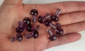 Mini Amethyst Mushroom - Intuitively Picked Healing Crystal
