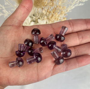 Mini Amethyst Mushroom - Intuitively Picked Healing Crystal