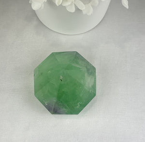 Fluorite Diamond Carving for Clarity and Harmony