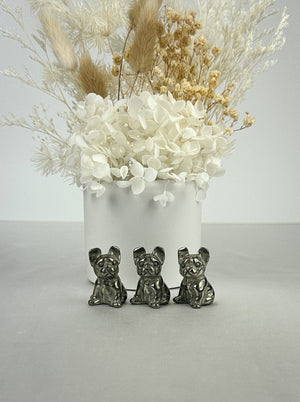 Mini Pyrite French Bulldog Carving - Intuitively Chosen