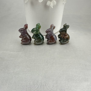 Intuitively Chosen Mini Ocean Jasper Rabbit Carving
