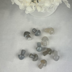 Mini Agate Mushrooms - Intuitively Picked