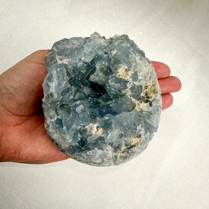 Raw Celestite Cluster | Tranquil Blue Crystal | Natural Celestite | 849g