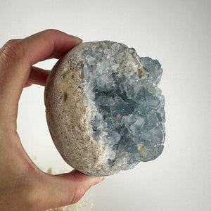 Raw Celestite Cluster | Tranquil Blue Crystal | Natural Celestite | 849g