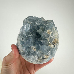 Raw Celestite Cluster | Tranquil Blue Crystal | Natural Celestite | 849g