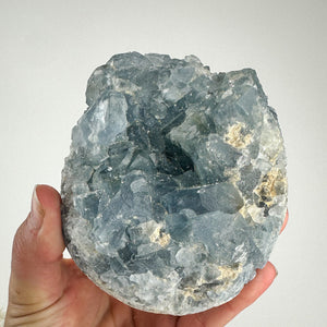 Raw Celestite Cluster | Tranquil Blue Crystal | Natural Celestite | 849g