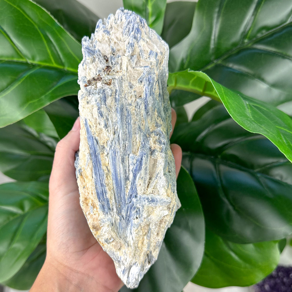 Blue Kyanite in Matrix | Communication, Alignment & Calm