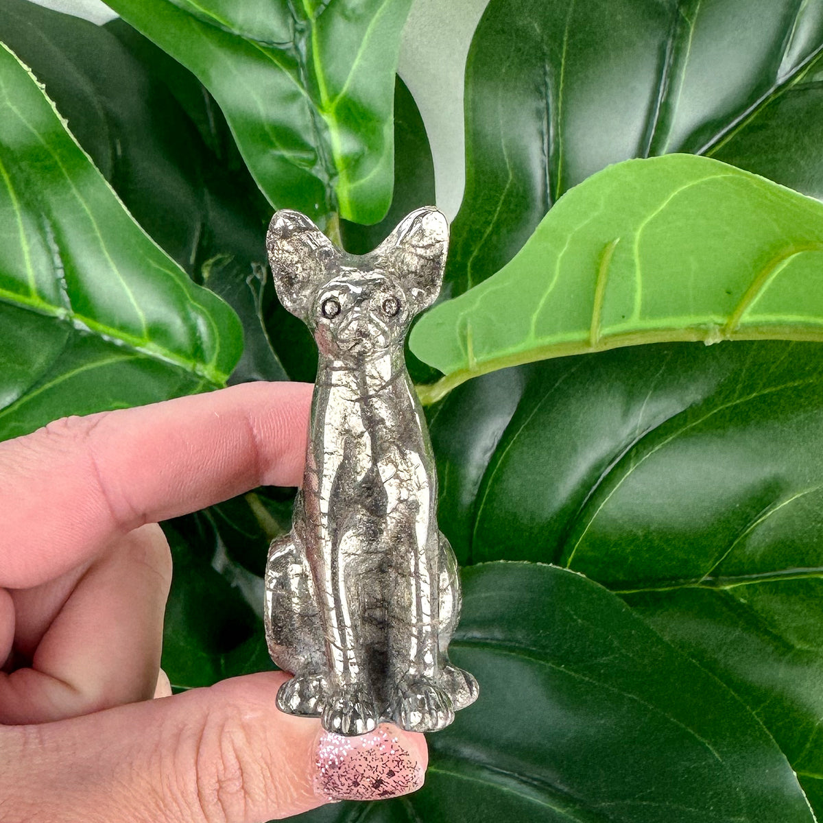 Large Pyrite Egyptian Cat