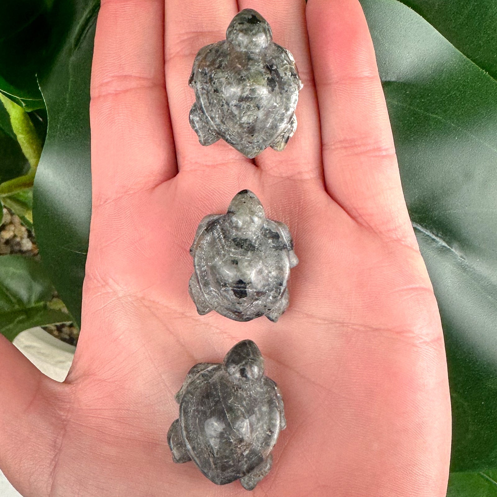 Yooperlite Turtle Carving- UV Reactive!