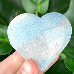 Trolleite Crystal Heart | Peaceful Energy & Emotional Balance