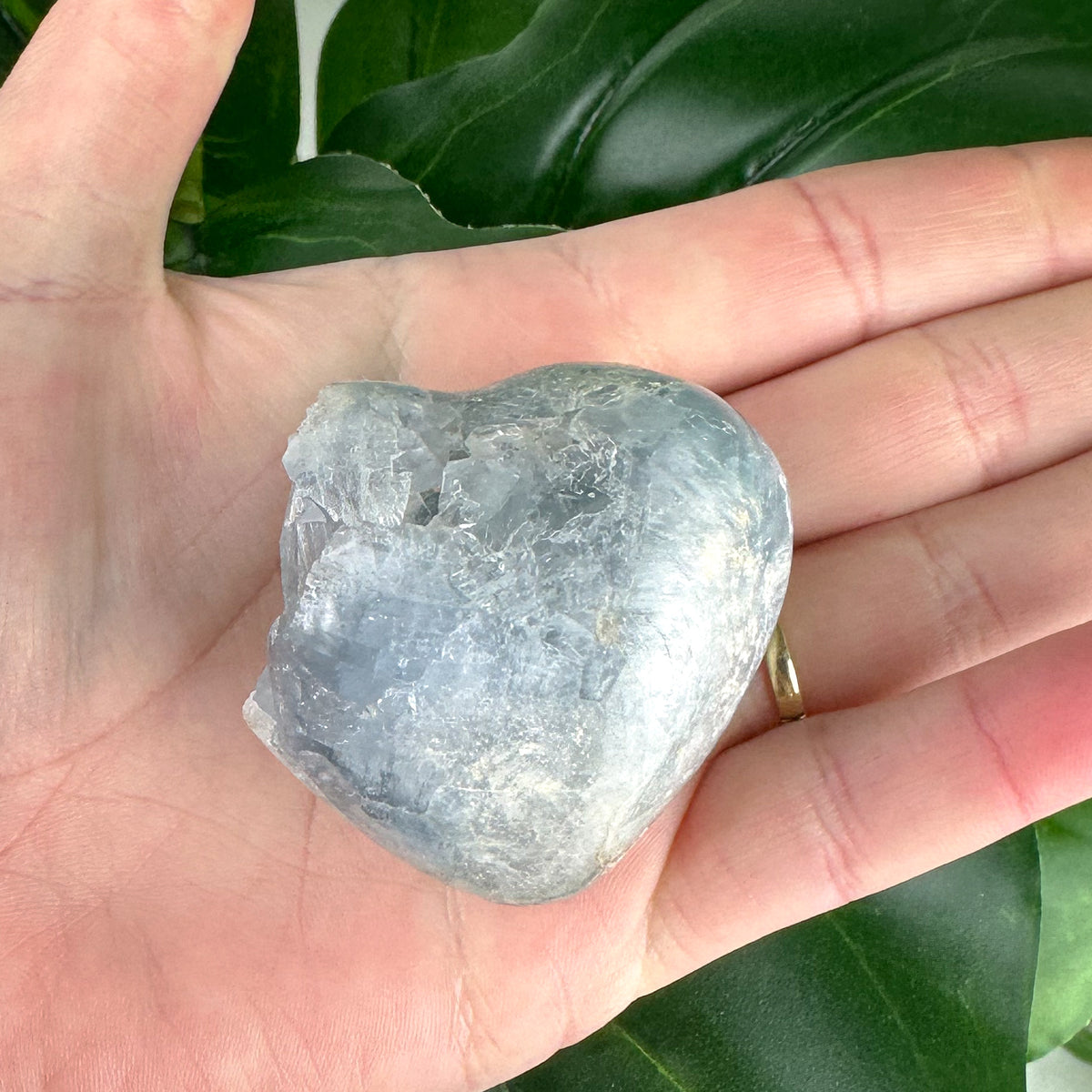 Celestite Cluster “Peaceful Glow”