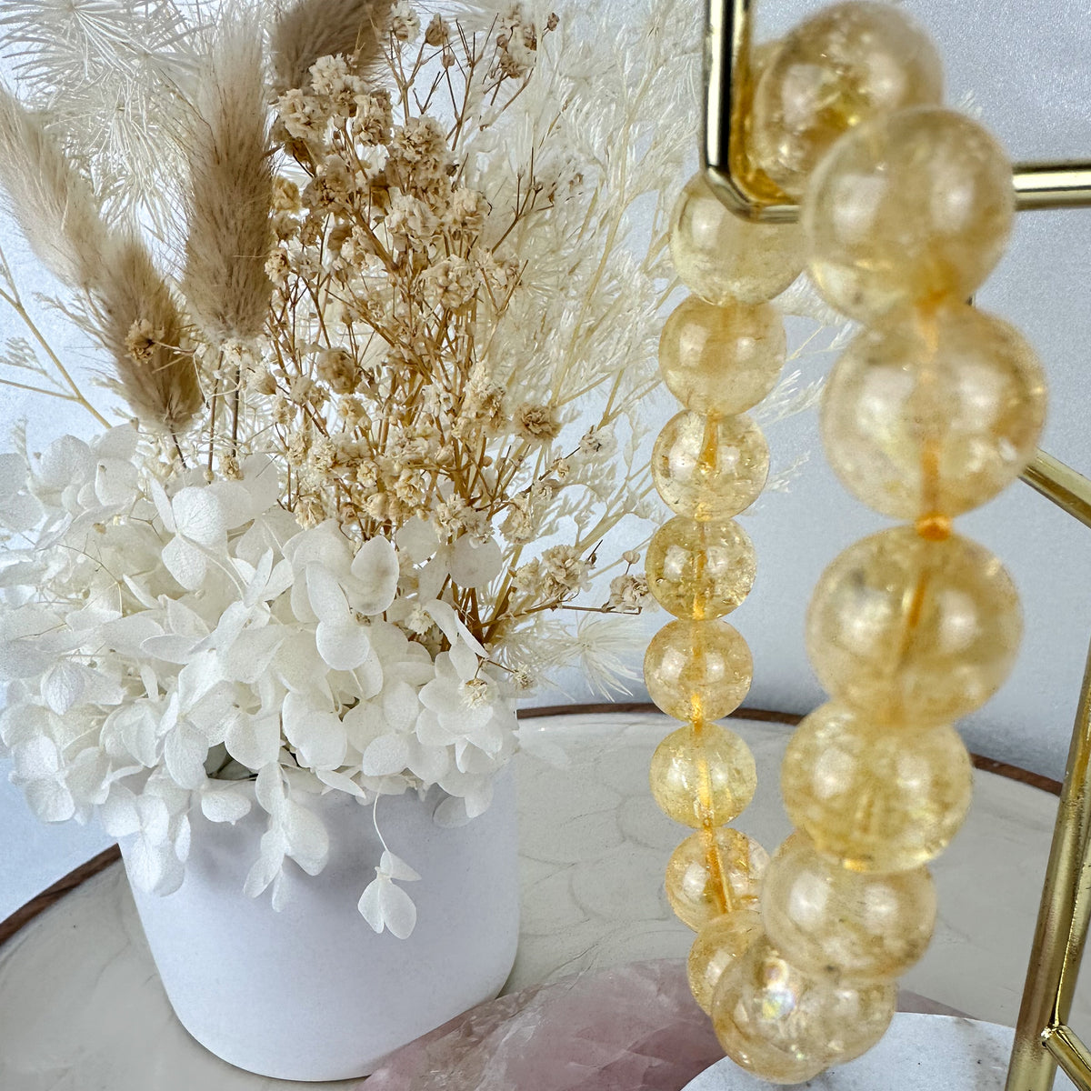 High Quality Citrine Bracelet - Handcrafted Gemstone Jewelry