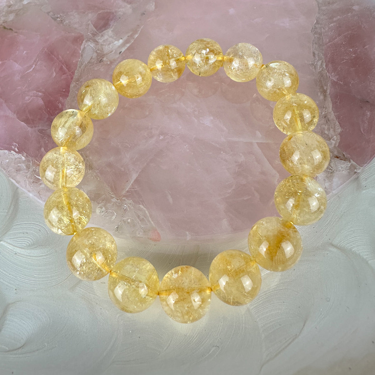 High Quality Citrine Bracelet - Handcrafted Gemstone Jewelry