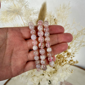 Flower Agate Bracelet - Natural Beauty and Tranquility