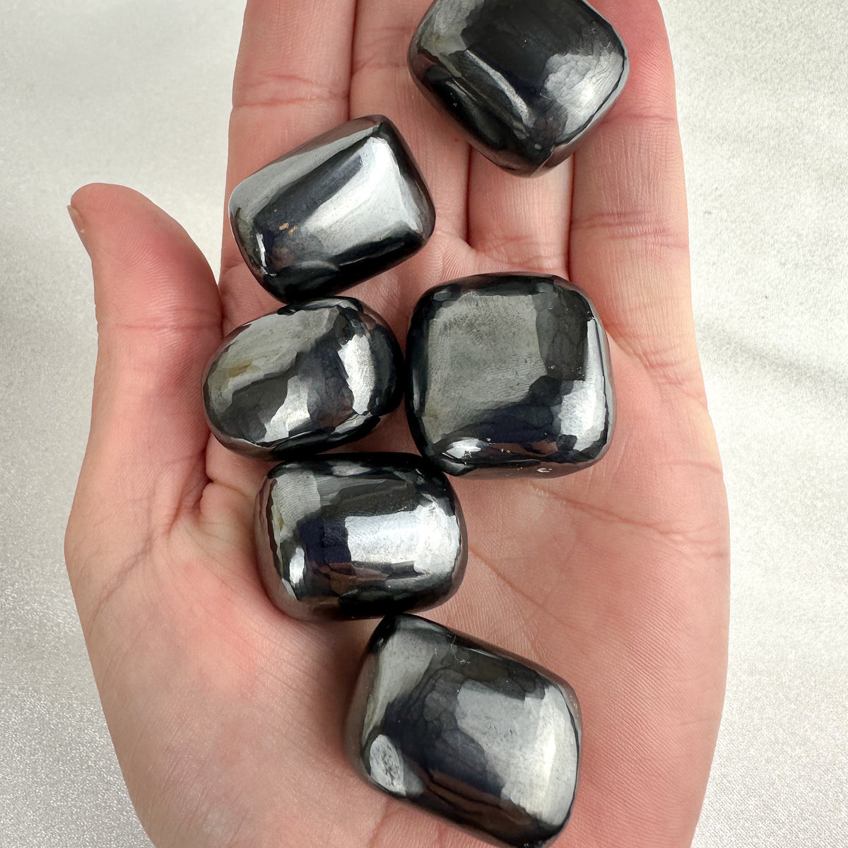 High-Quality Tumbled Hematite
