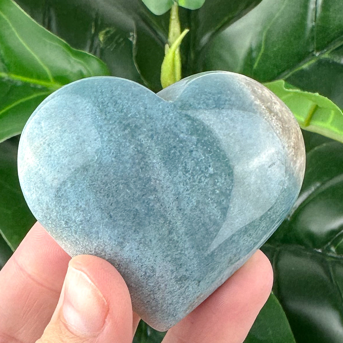 Trolleite Crystal Heart | Peaceful Energy & Intuitive Healing