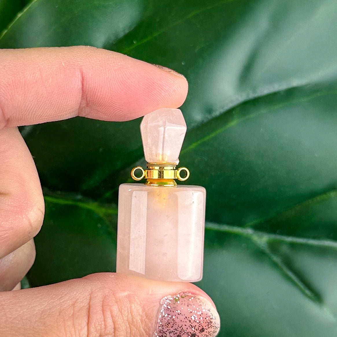 Cute Mini Crystal Perfume Bottle Carvings