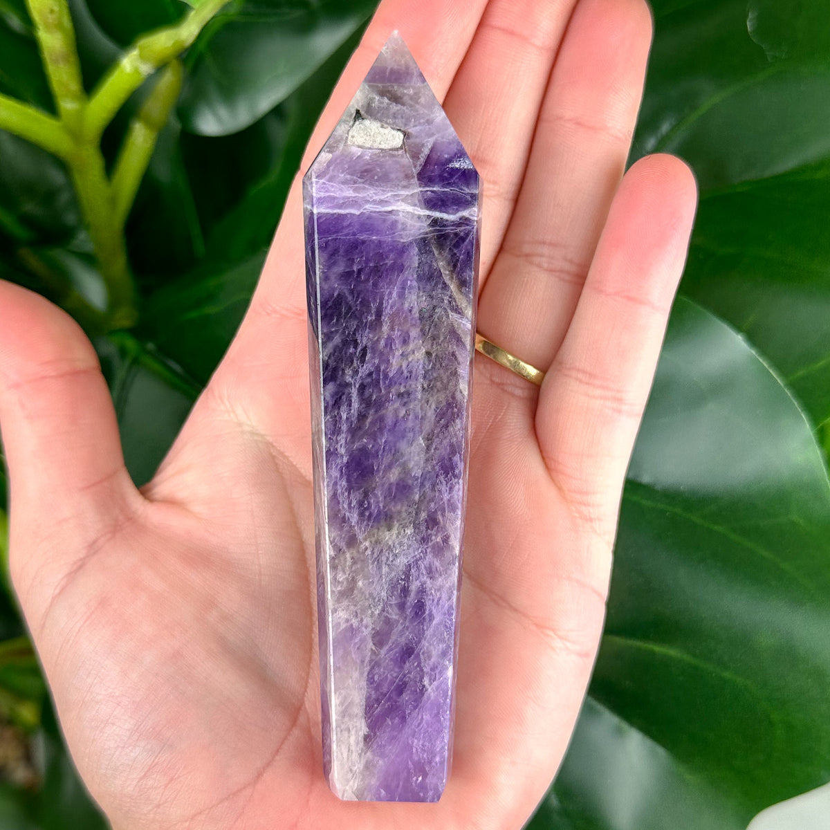 Amethyst Crystal Pipe