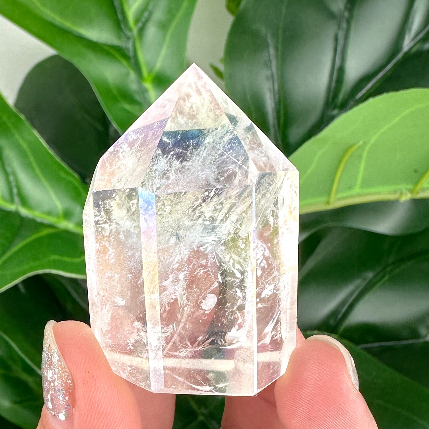 Angel Aura Clear Quartz Towers- Choose Your Own!