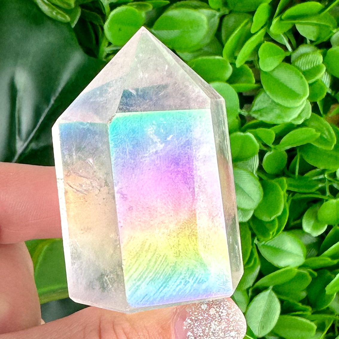 Angel Aura Clear Quartz Towers- Choose Your Own!