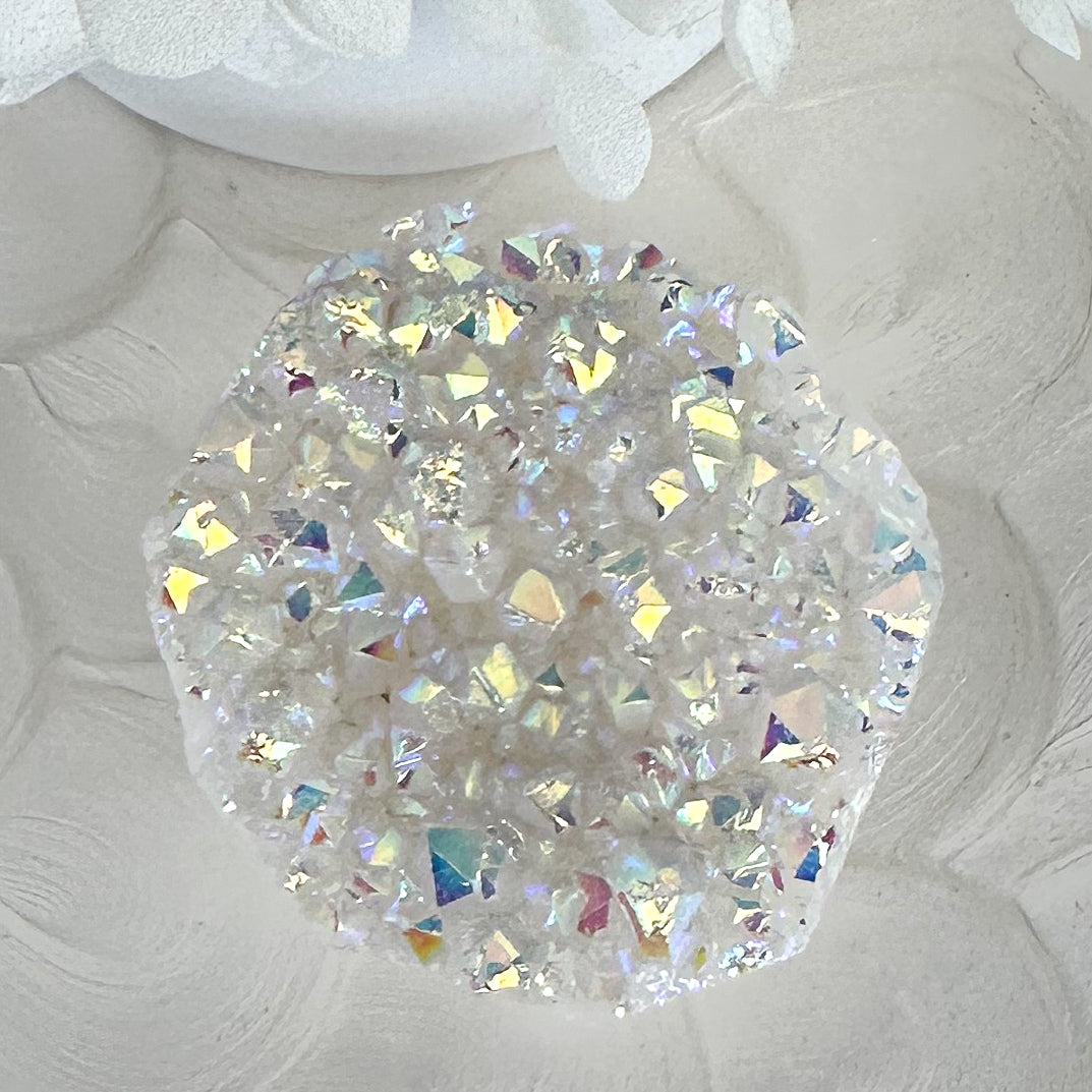 Angel Aura Quartz Cluster - Medium 157g