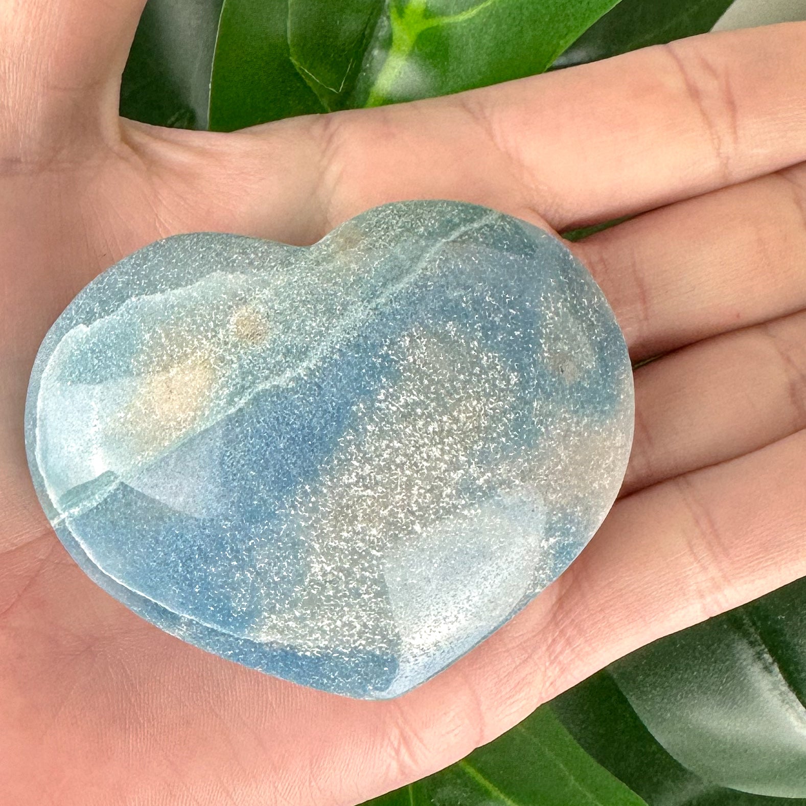 Trolleite Heart Crystal | Calm, Intuition & Spiritual Healing