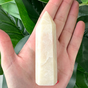 Peach Selenite Tower | Satin Spar | Energy Cleansing | Choose Your Piece